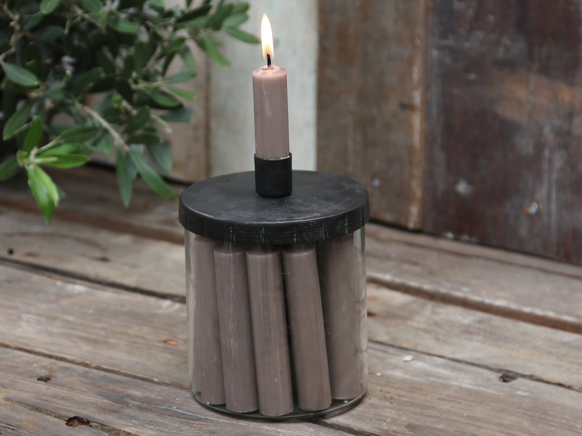 Chic Antique Spitzkerzen Glas online kaufen bei SKANDEKO (Ansicht 2)