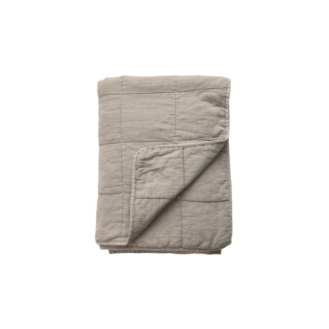 Vintage Quilt Steppdecke mit Stone-Washed Optik