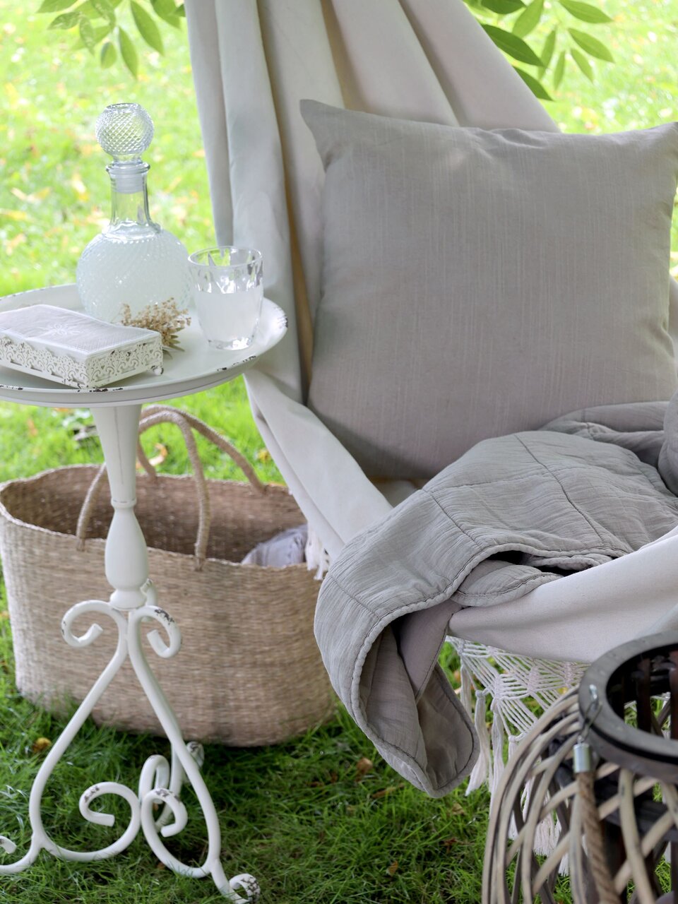 Chic Antique Vintage Quilt Steppdecke mit Stone-Washed Optik online kaufen bei SKANDEKO (Ansicht 2)