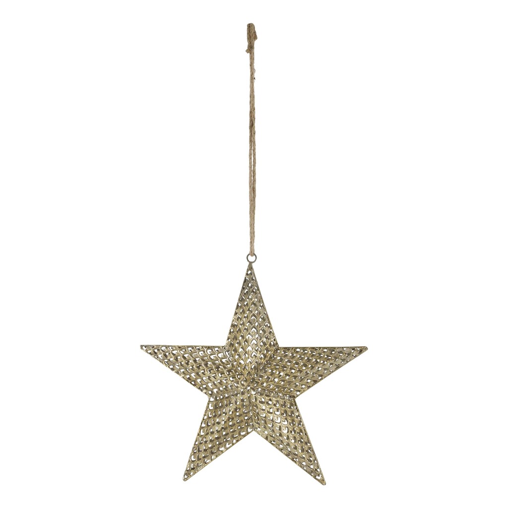 Chic Antique Stern zum Aufhängen, Metall online kaufen bei SKANDEKO