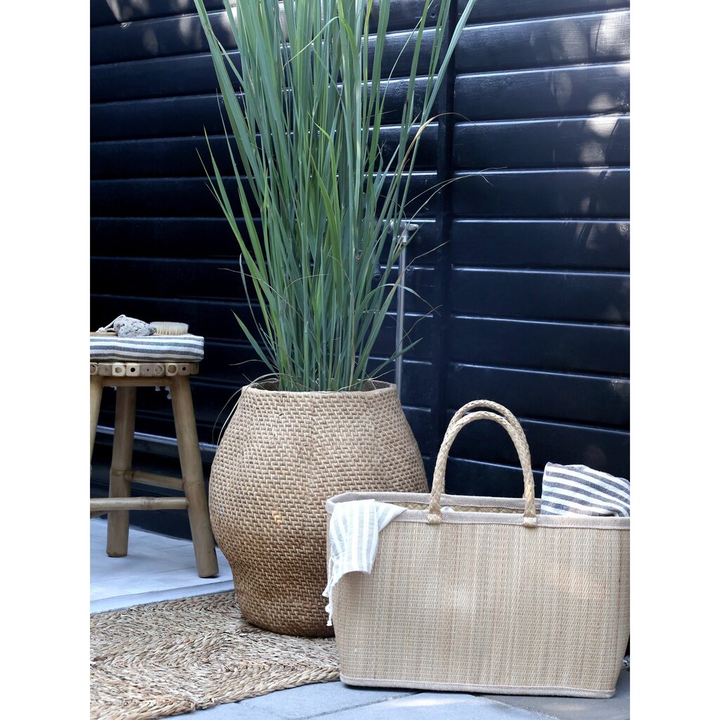 Chic Antique Strandtasche aus Palmenblättern online kaufen bei SKANDEKO (Ansicht 2)