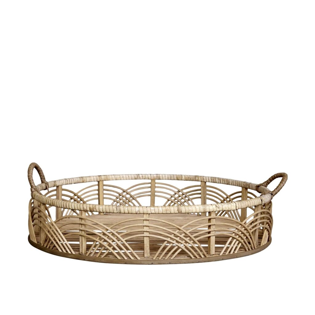 Chic Antique Tablett aus Bambus und Rattan online kaufen bei SKANDEKO