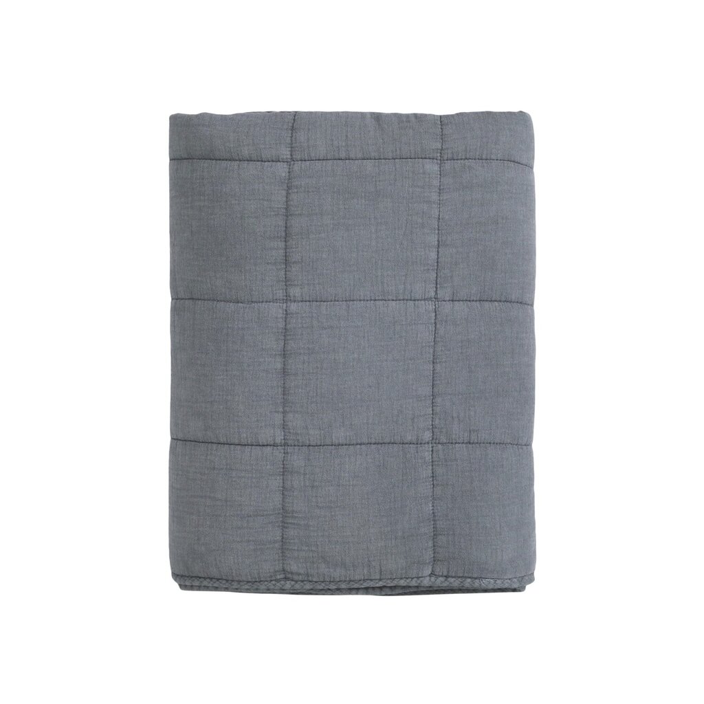 Tagesdecke mit Stone-Washed Optik