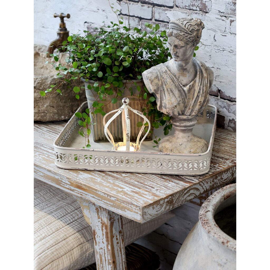 Chic Antique Teelichthalter Krone Eisen online kaufen bei SKANDEKO (Ansicht 2)