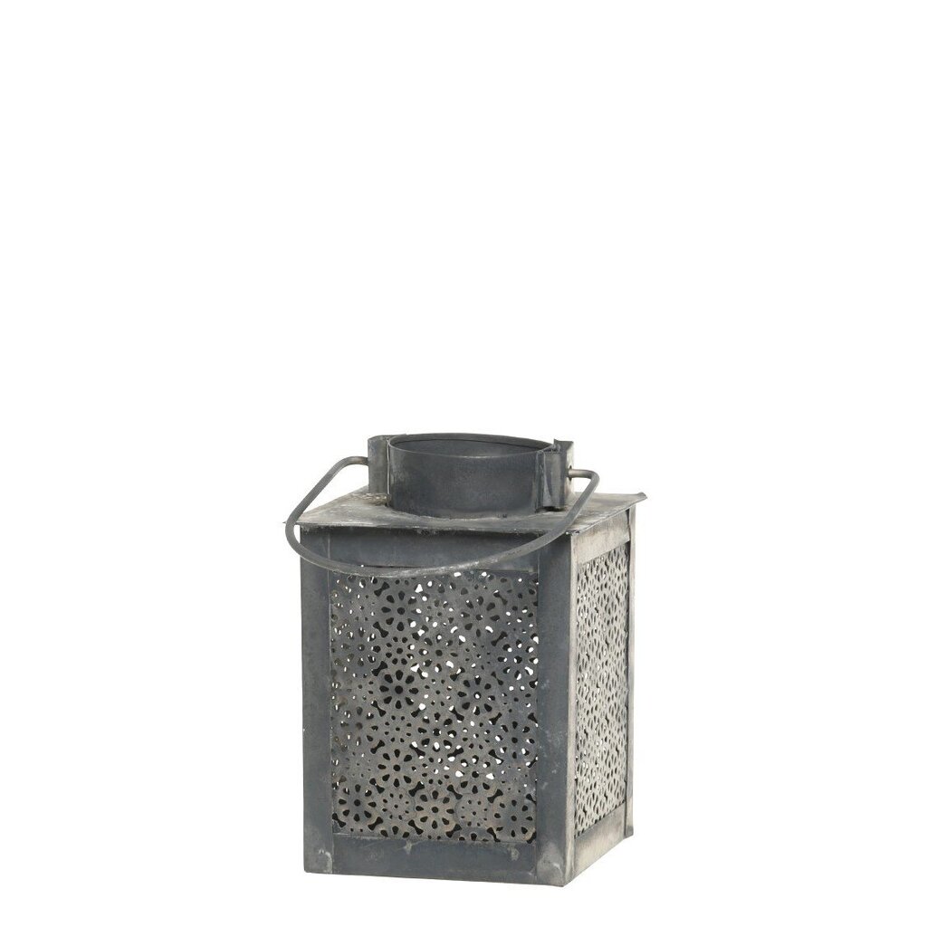 Chic Antique Teelichthalter Laterne mit Muster online kaufen bei SKANDEKO
