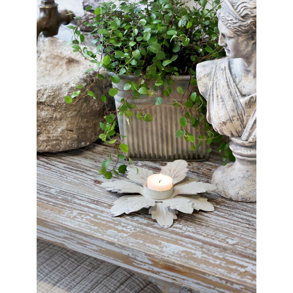 Chic Antique Teelichthalter mit Blumenmuster online kaufen bei SKANDEKO (Ansicht 2)