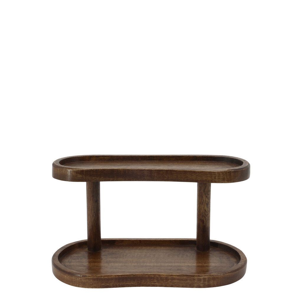 Chic Antique Tours Küchen Display aus Mangoholz mit 2 Ablageböden online kaufen bei SKANDEKO