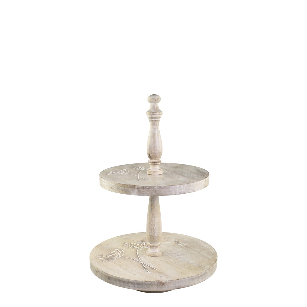 Chic Antique Tours Etagere mit Schnitzereien online kaufen bei SKANDEKO
