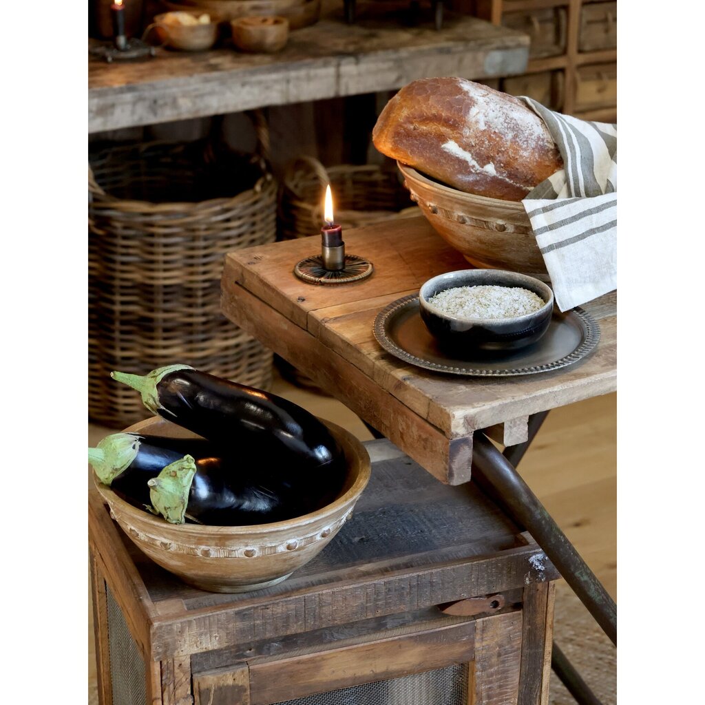 Chic Antique Tours Schüssel in Holz mit Muster online kaufen bei SKANDEKO (Ansicht 2)