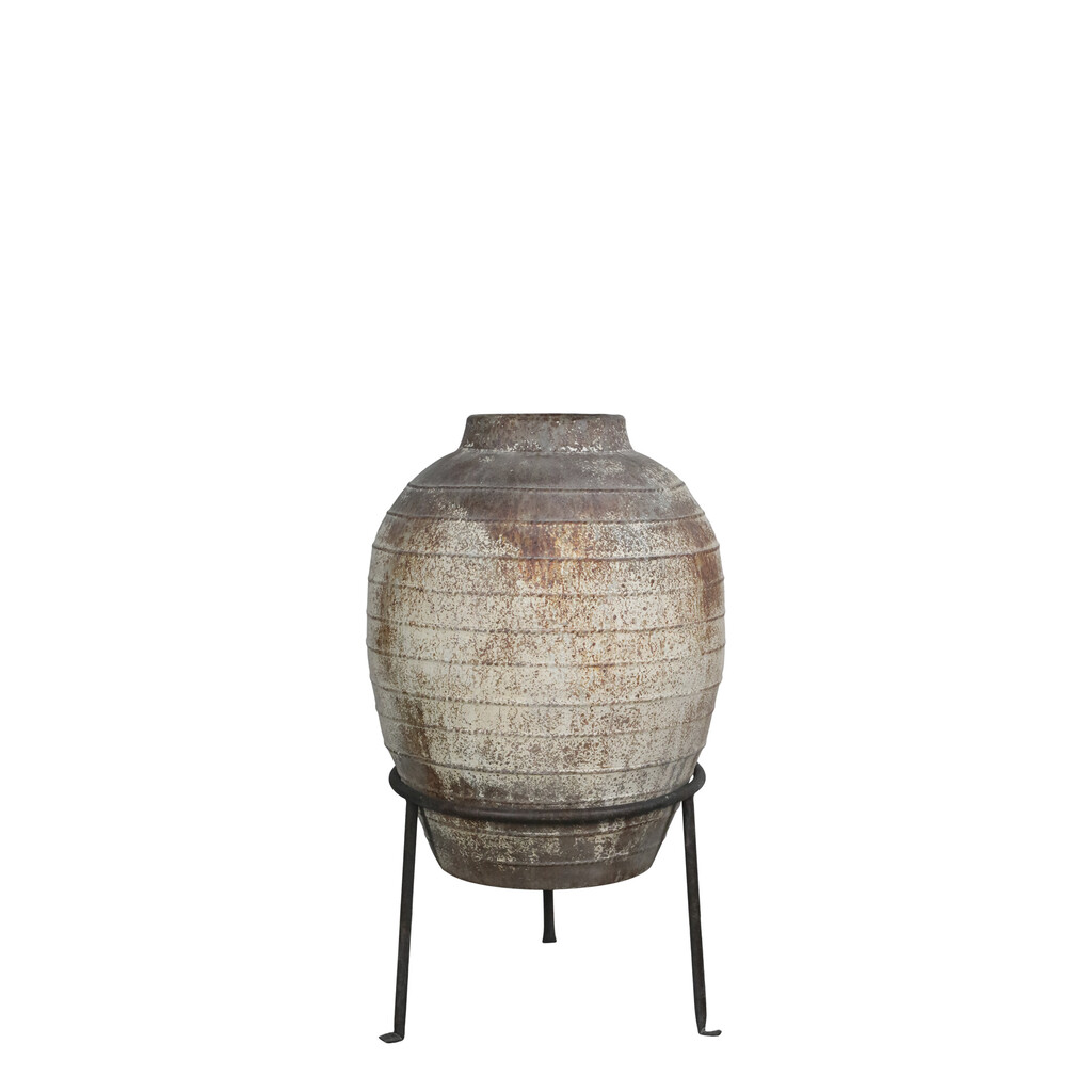 Chic Antique Übertopf auf Gestell Antique online kaufen bei SKANDEKO