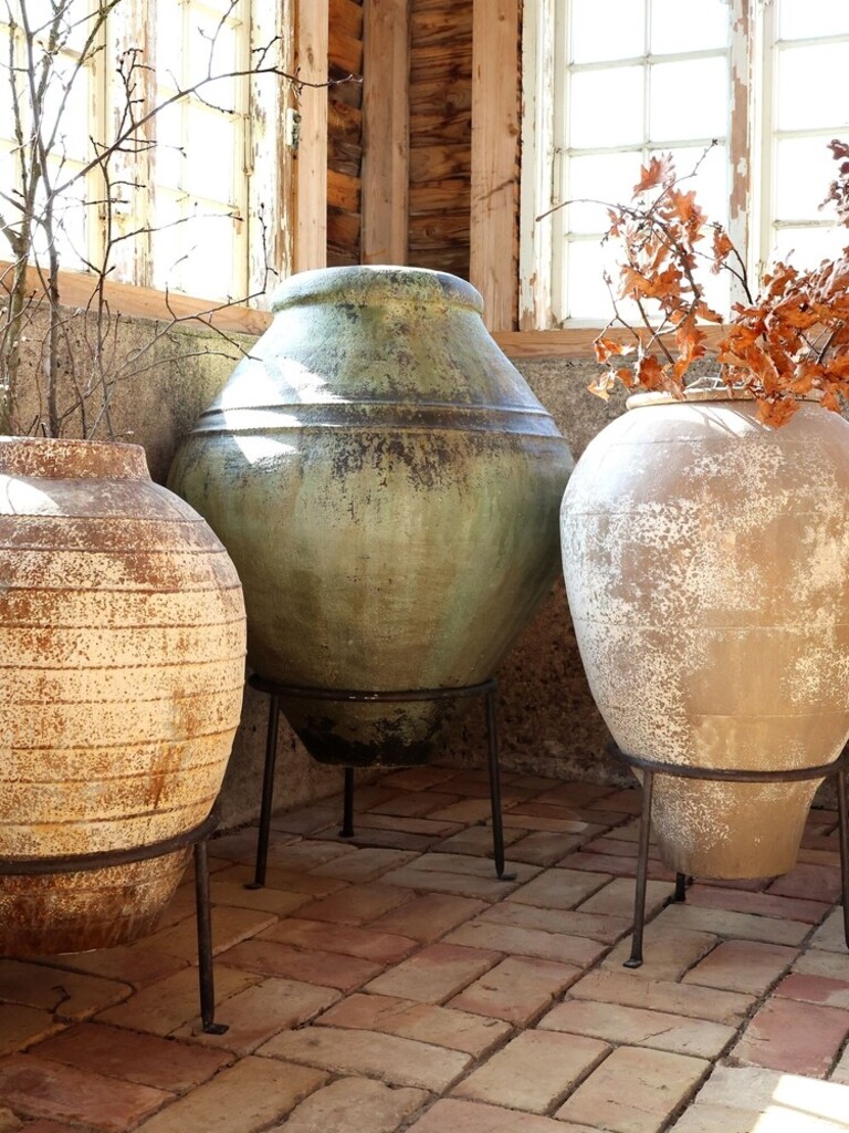 Chic Antique Übertopf auf Gestell Antique online kaufen bei SKANDEKO (Ansicht 2)