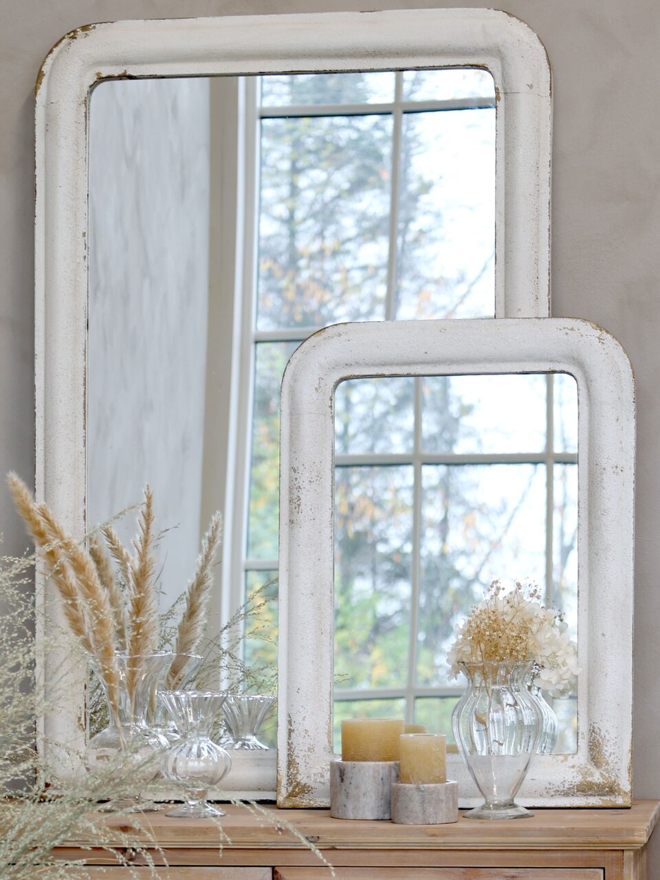 Chic Antique Vase Amphora aus Glas online kaufen bei SKANDEKO (Ansicht 2)