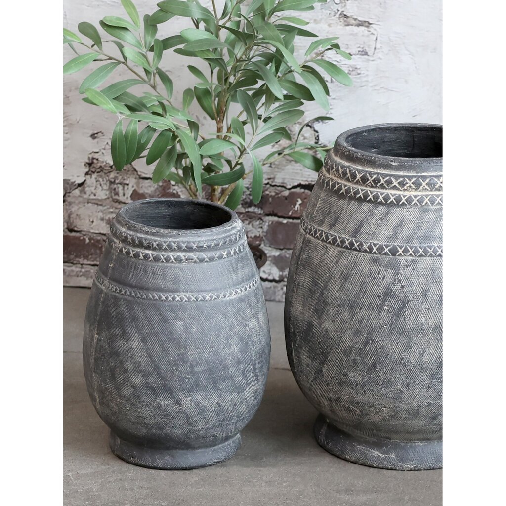 Chic Antique Vase Cholet mit Muster online kaufen bei SKANDEKO (Ansicht 2)