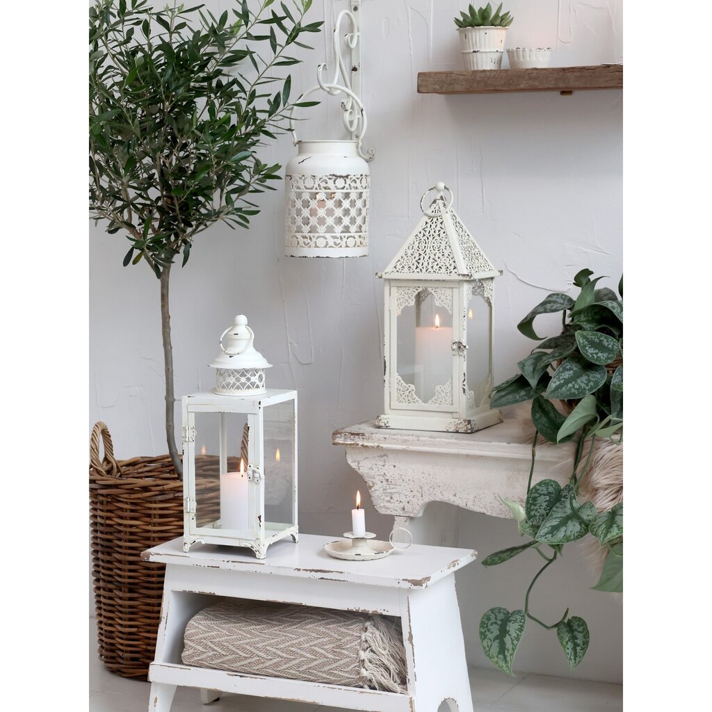 Chic Antique Vintage Bank mit Regal online kaufen bei SKANDEKO (Ansicht 2)