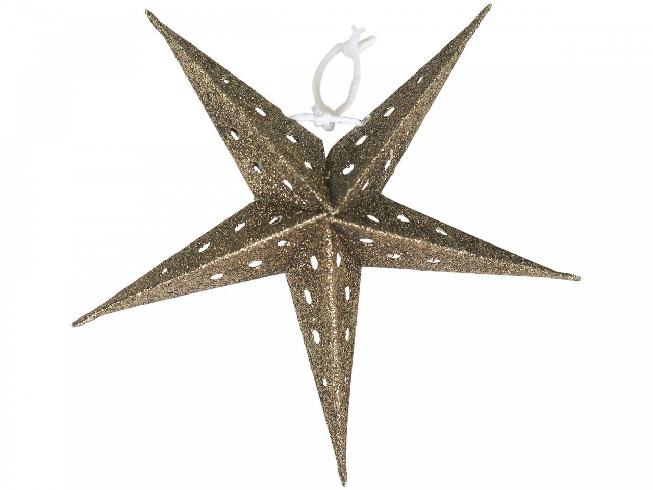 Chic Antique Vintage Papierstern mit Glitzer online kaufen bei SKANDEKO