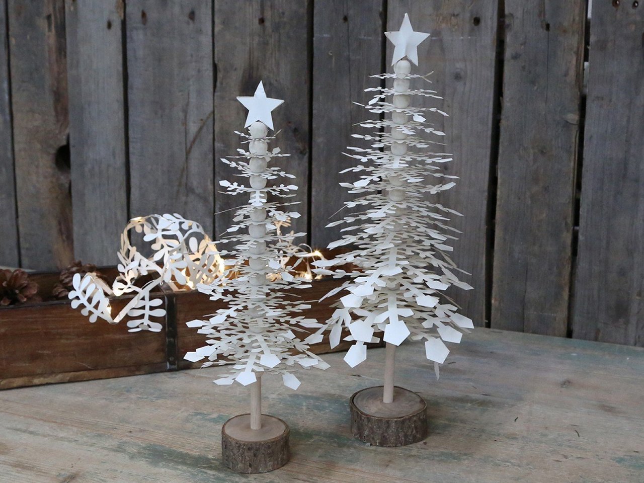 Chic Antique Vintage Scherenschnitt Weihnachtsbaum online kaufen bei SKANDEKO (Ansicht 2)