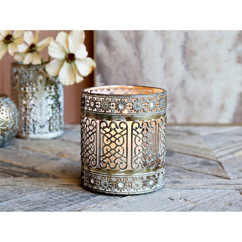 Chic Antique Vire Windlicht mit Muster online kaufen bei SKANDEKO (Ansicht 2)