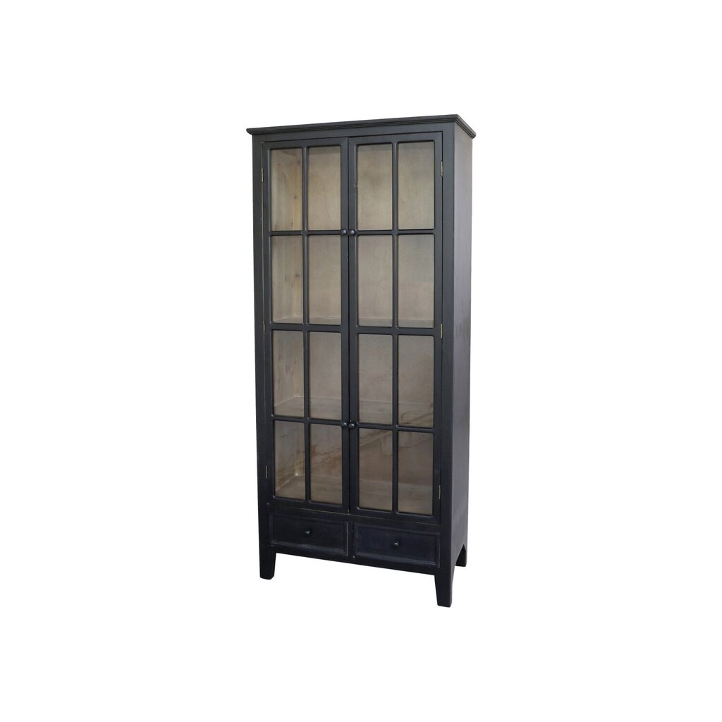Chic Antique Vitrinenschrank mit Glastüren und Schubladen online kaufen bei SKANDEKO