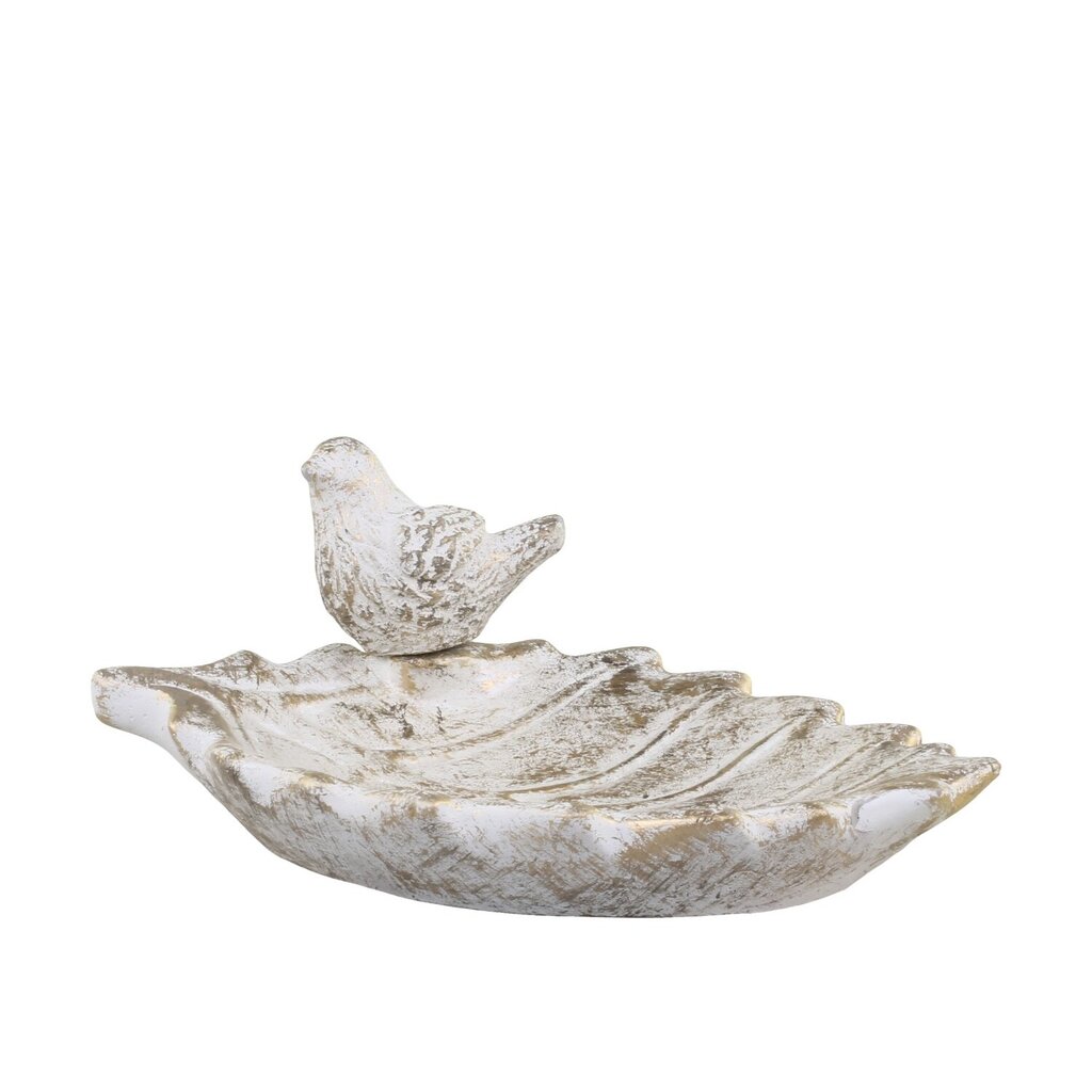 Chic Antique Vittel Vogelbad mit Goldmuster online kaufen bei SKANDEKO