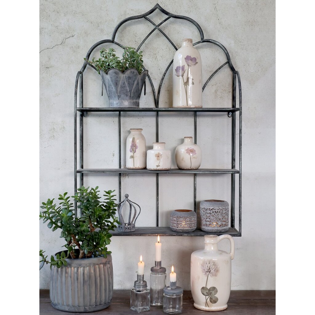Chic Antique Wandregal aus Eisen mit 3 Ablagen online kaufen bei SKANDEKO (Ansicht 2)