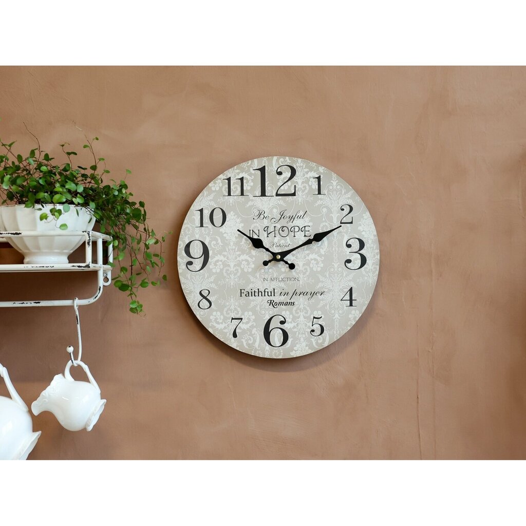 Chic Antique Wanduhr Be Joyful in Hope online kaufen bei SKANDEKO (Ansicht 2)