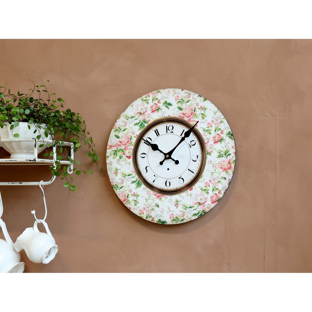 Chic Antique Wanduhr Flower Power online kaufen bei SKANDEKO (Ansicht 2)