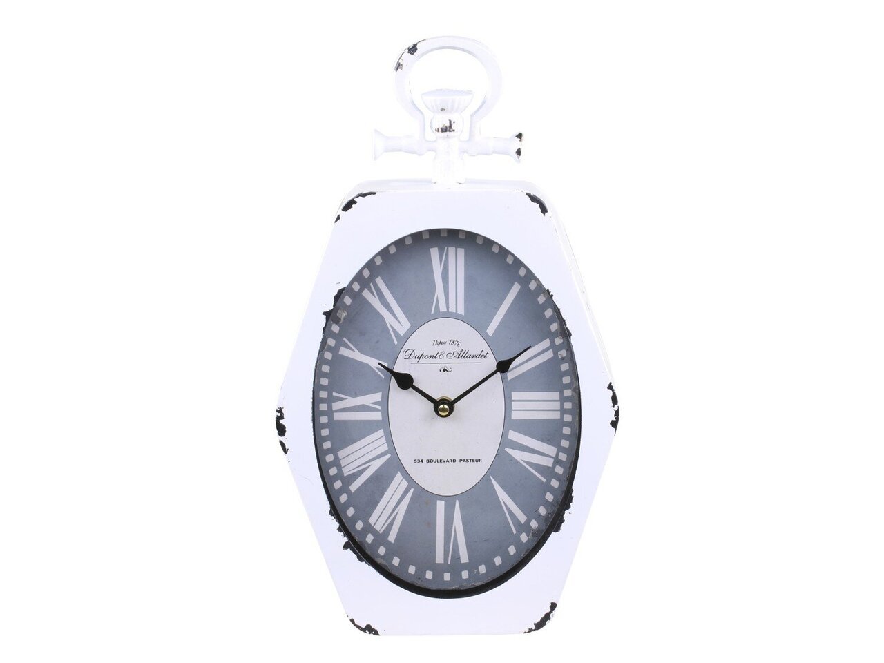 Wanduhr Sechseck