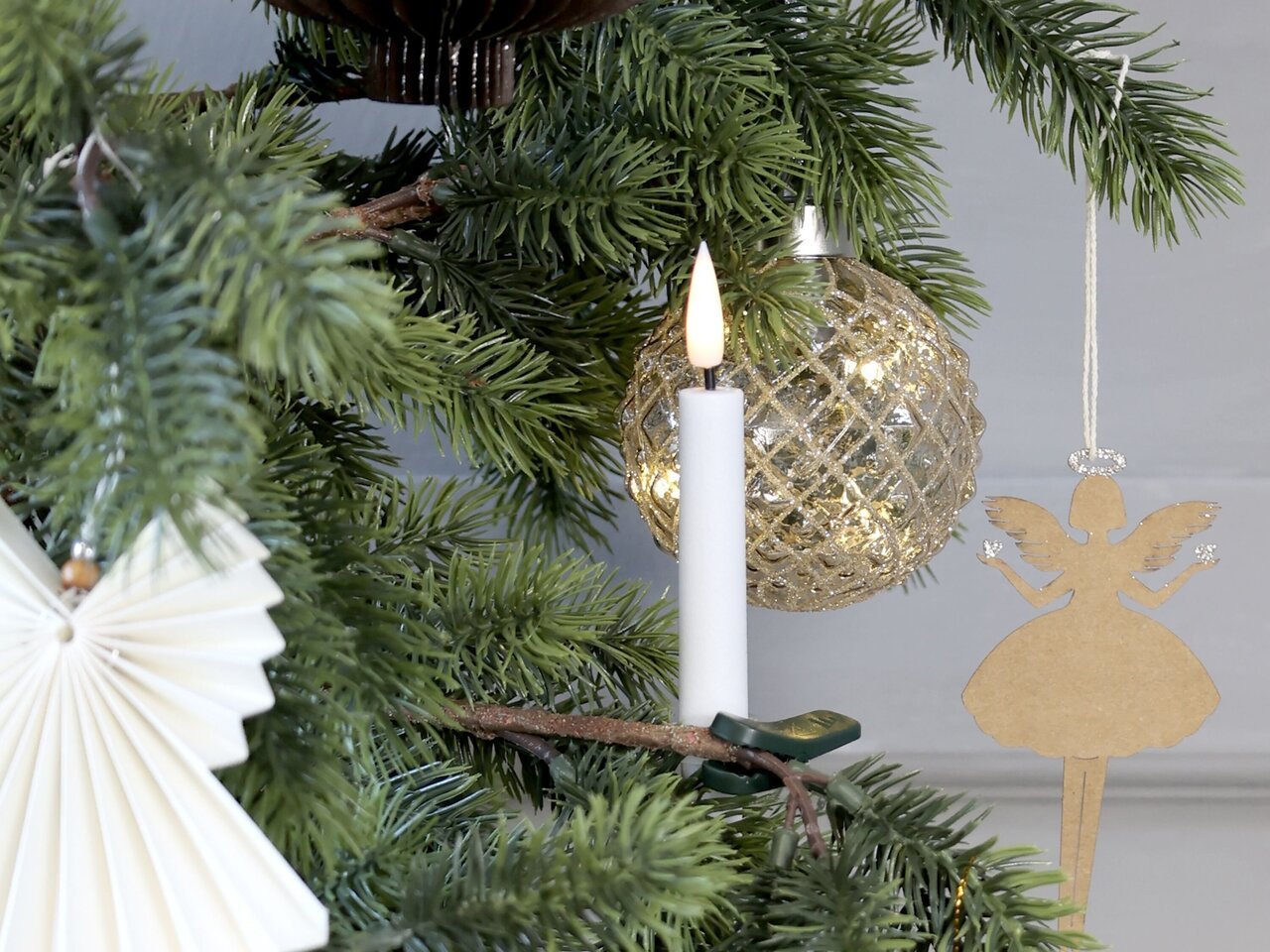 Chic Antique Weihnachtsbaumkerze LED 6er Set online kaufen bei SKANDEKO (Ansicht 2)