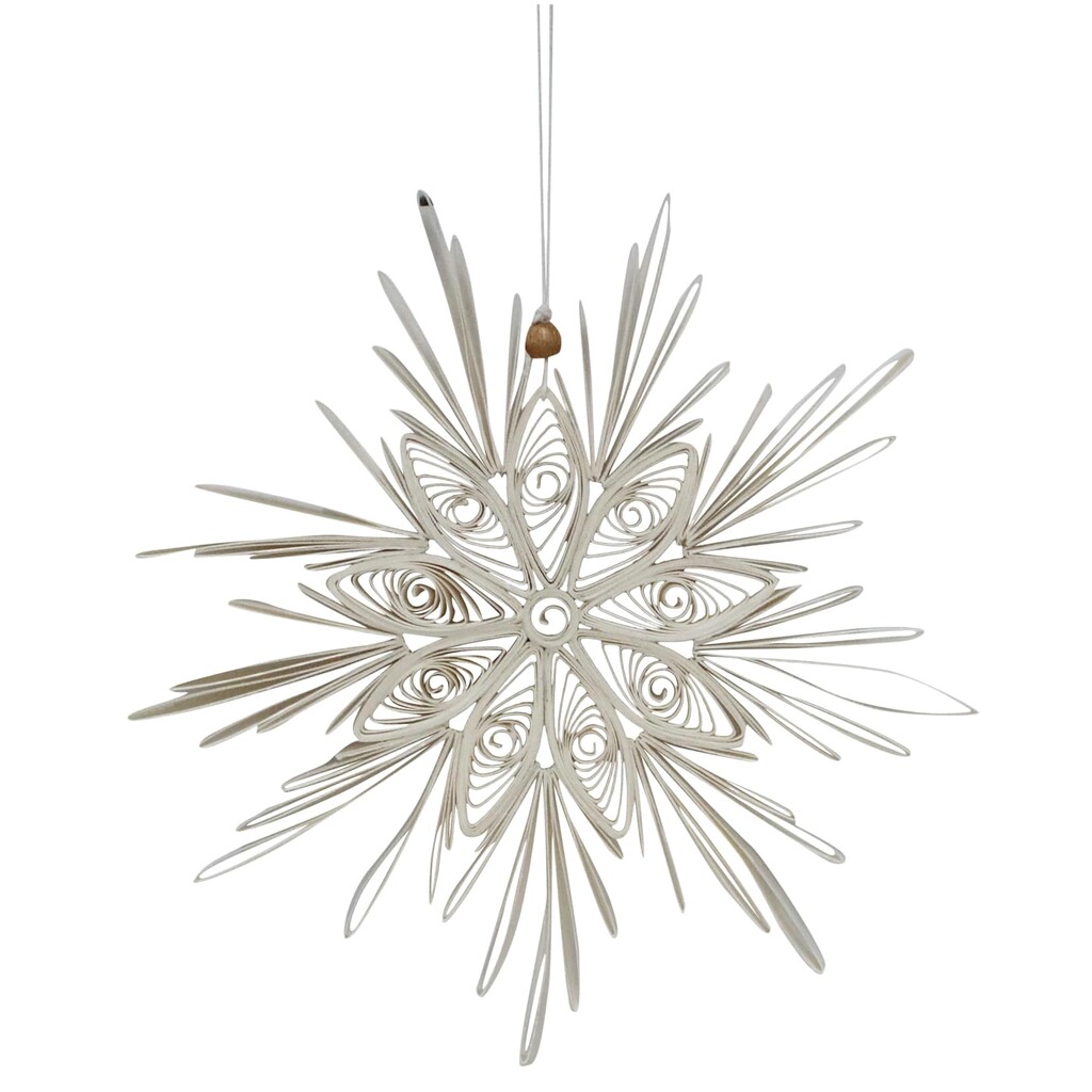 Chic Antique Weihnachtsstern Aufhänger aus Papier online kaufen bei SKANDEKO