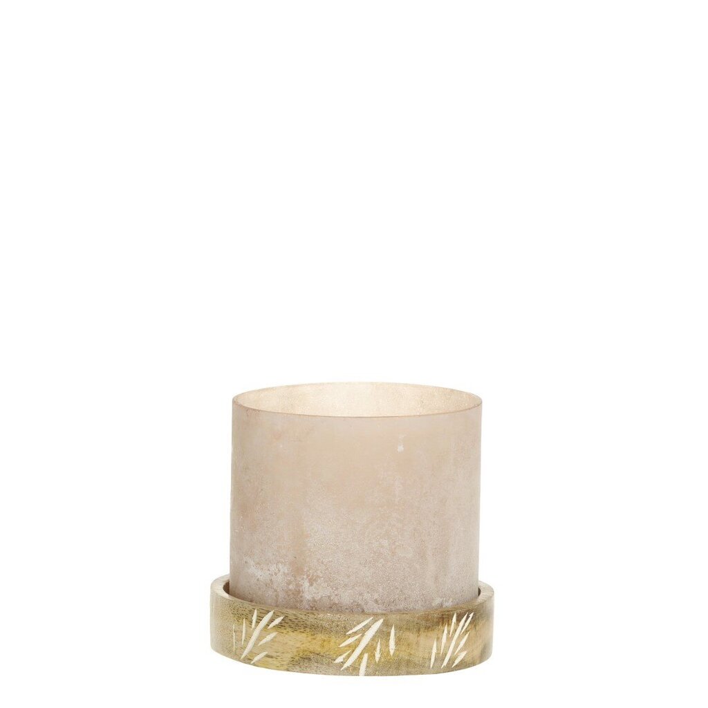 Chic Antique Windlicht mit graviertem Sockel online kaufen bei SKANDEKO