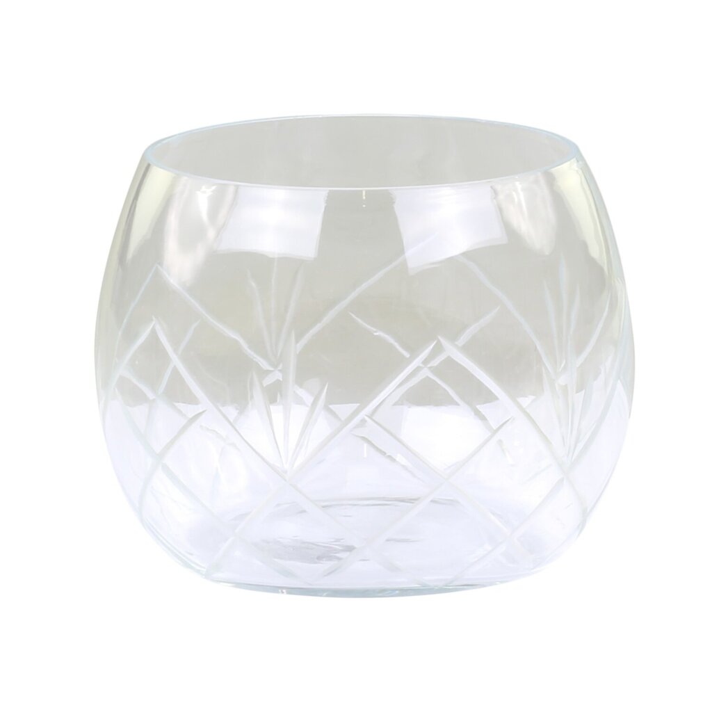 Chic Antique Windlicht mit Schliff Muster online kaufen bei SKANDEKO