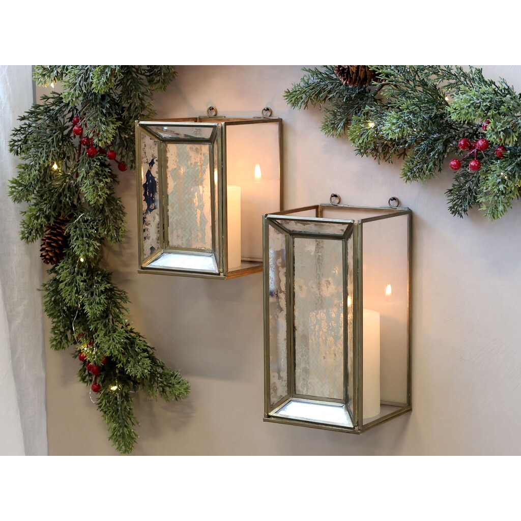 Chic Antique Windlicht zum Aufhängen aus Eisen online kaufen bei SKANDEKO (Ansicht 2)