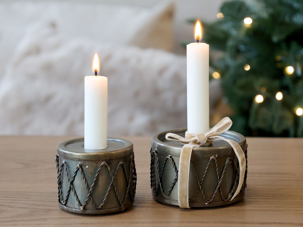 Chic Antique Winterlicher Kerzenständer aus Eisen online kaufen bei SKANDEKO (Ansicht 2)
