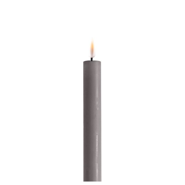 LED 2er Set Stabkerze Real Flame