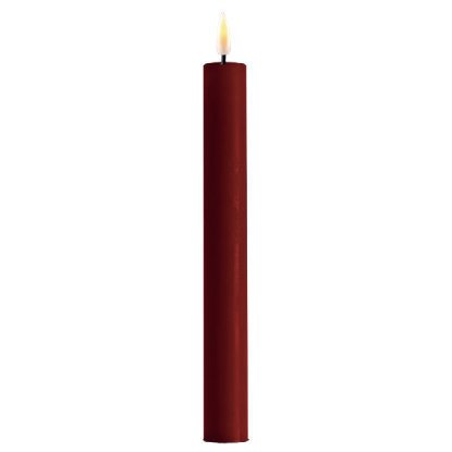 LED 2er Set Stabkerze Real Flame