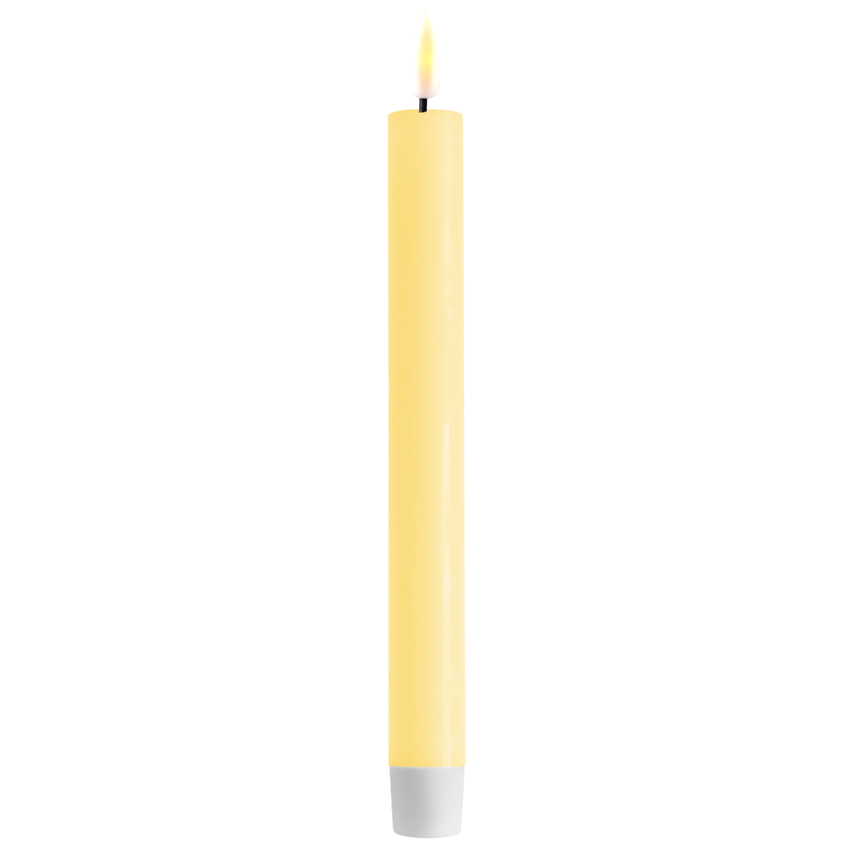 LED 2er Set Stabkerze Real Flame