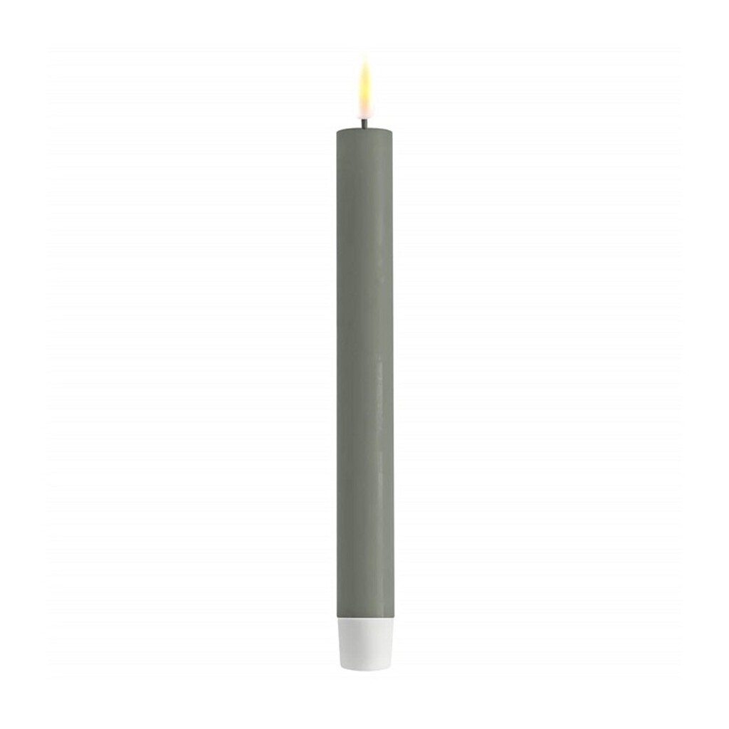 LED 2er Set Stabkerze Real Flame