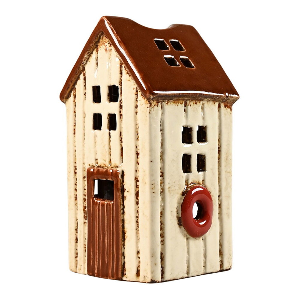 Det Gamle Apotek Lichthaus Keramikhaus Strandhütte beige online kaufen bei SKANDEKO (Ansicht 2)