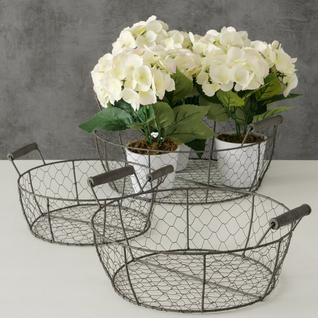 Drahtkörbe 3er Set Wire 1