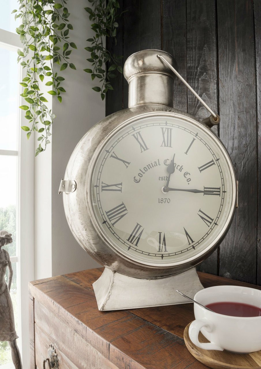 Faktorei Standuhr Laterne Vintage online kaufen bei SKANDEKO