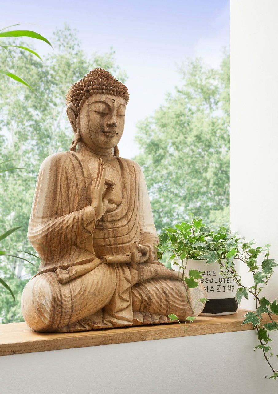 Faktorei Unikat Deko-Figur Buddha handgearbeitet online kaufen bei SKANDEKO (Ansicht 2)