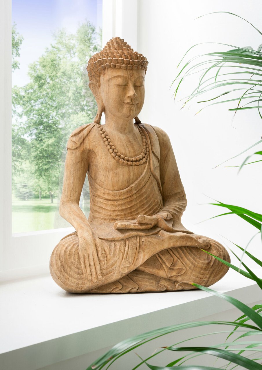 Faktorei Unikat Deko-Figur Buddha handgearbeitet online kaufen bei SKANDEKO