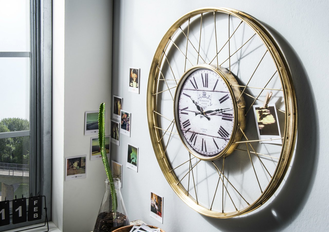 Faktorei Wanduhr Giro Metall Vintage online kaufen bei SKANDEKO