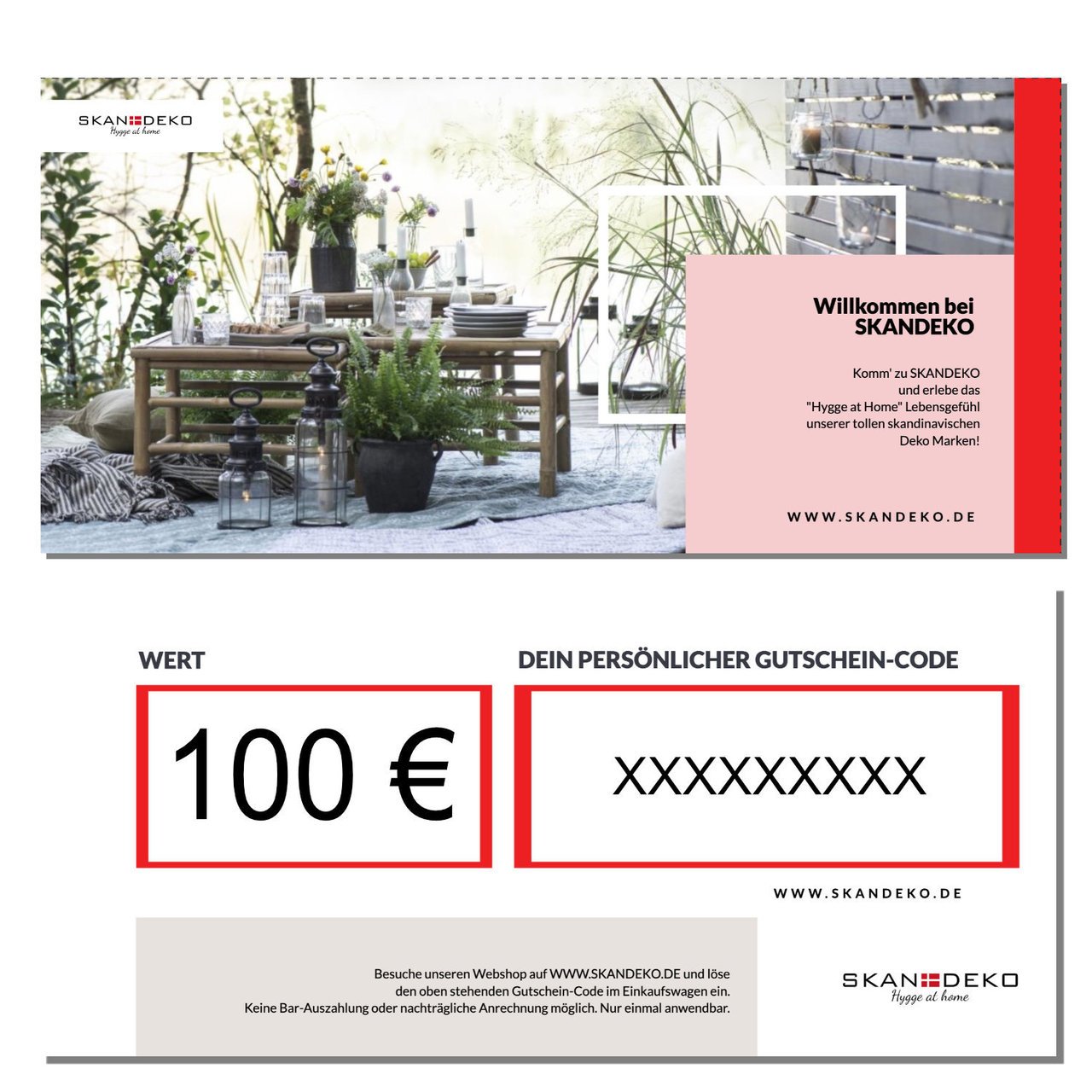 skandeko Geschenk-Gutschein online kaufen bei SKANDEKO (Ansicht 2)