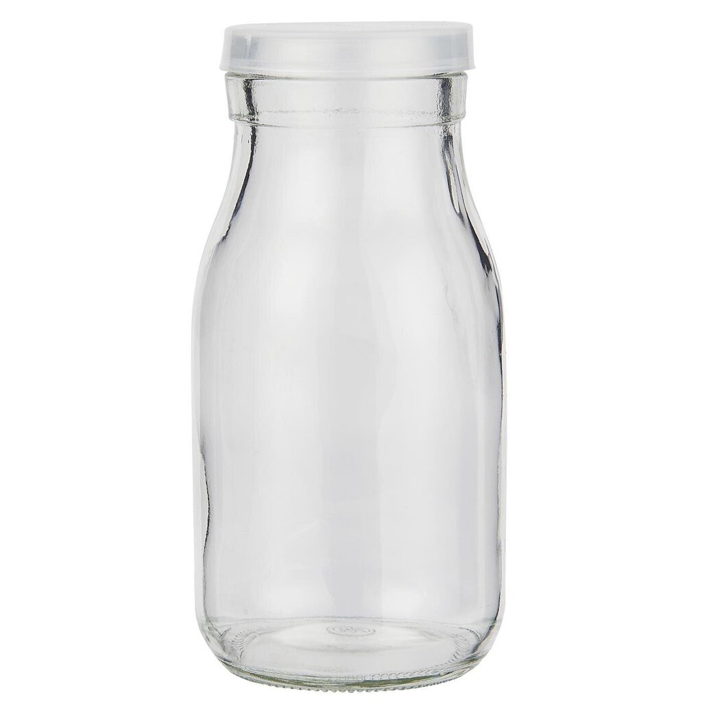 Glas Behälter mit Plastikdeckel
