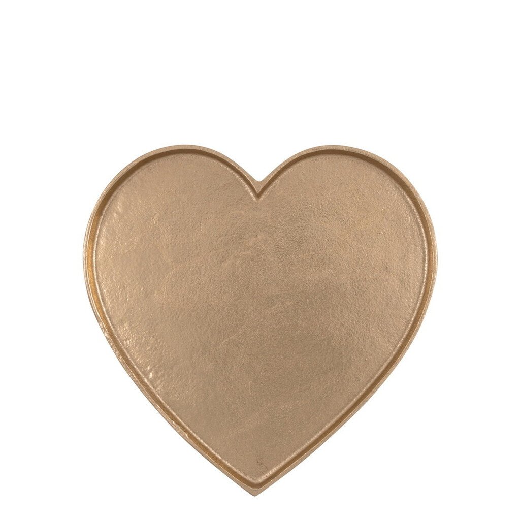 GreenGate Herz-Tablett Heart Gold online kaufen bei SKANDEKO