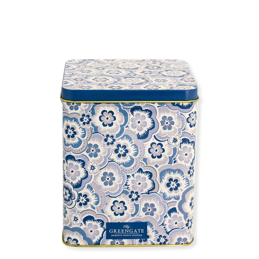 GreenGate Quadratische Aufbewahrungsdose Selma blue online kaufen bei SKANDEKO