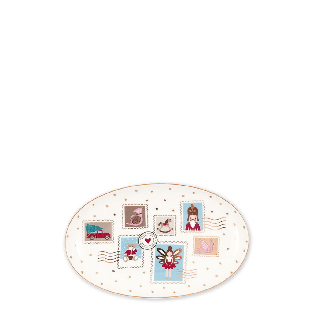 GreenGate Servierplatte Xmas Letter white online kaufen bei SKANDEKO