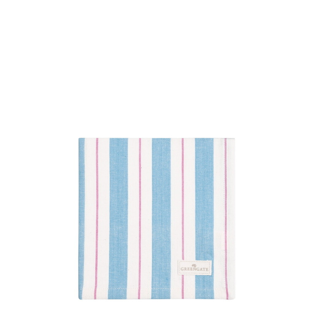 GreenGate Stoffserviette Elinor pale blue online kaufen bei SKANDEKO