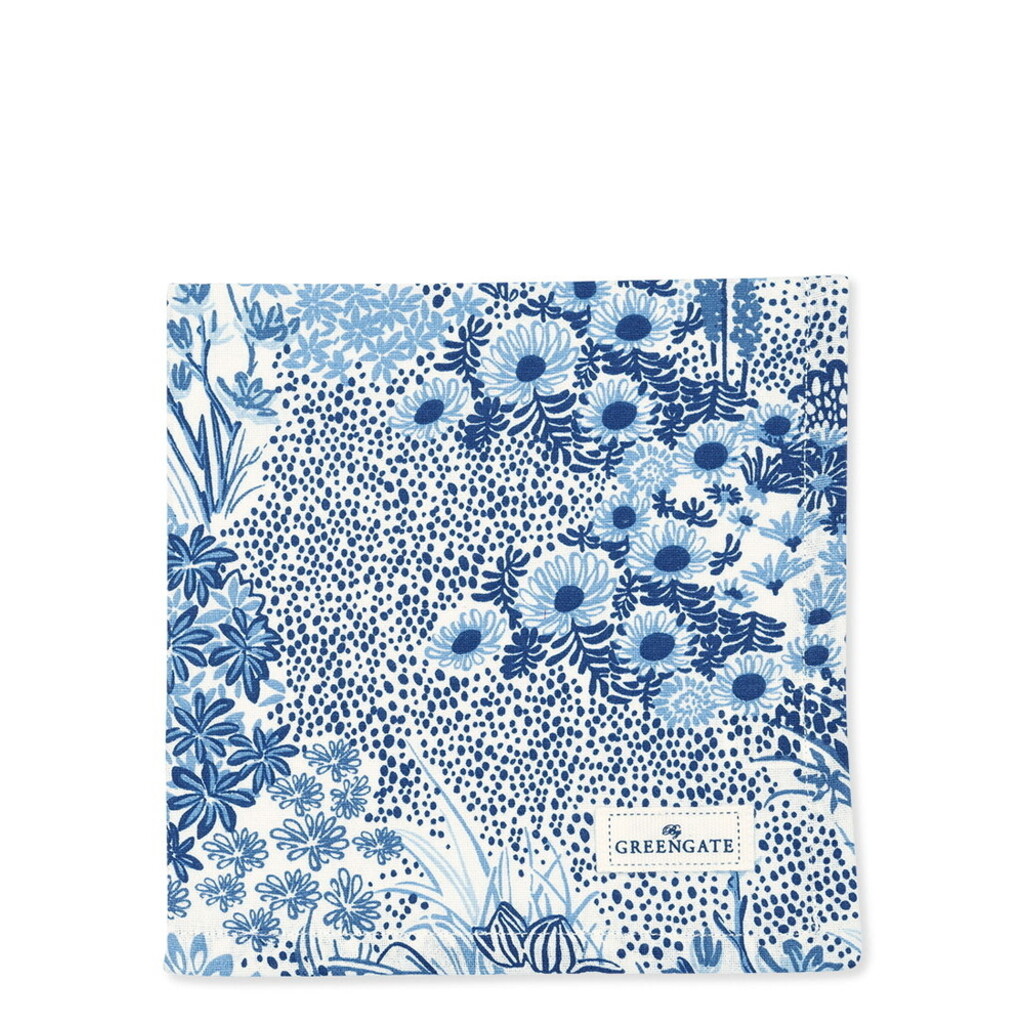 GreenGate Stoffserviette Kristel blue online kaufen bei SKANDEKO